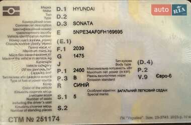Седан Hyundai Sonata 2015 в 