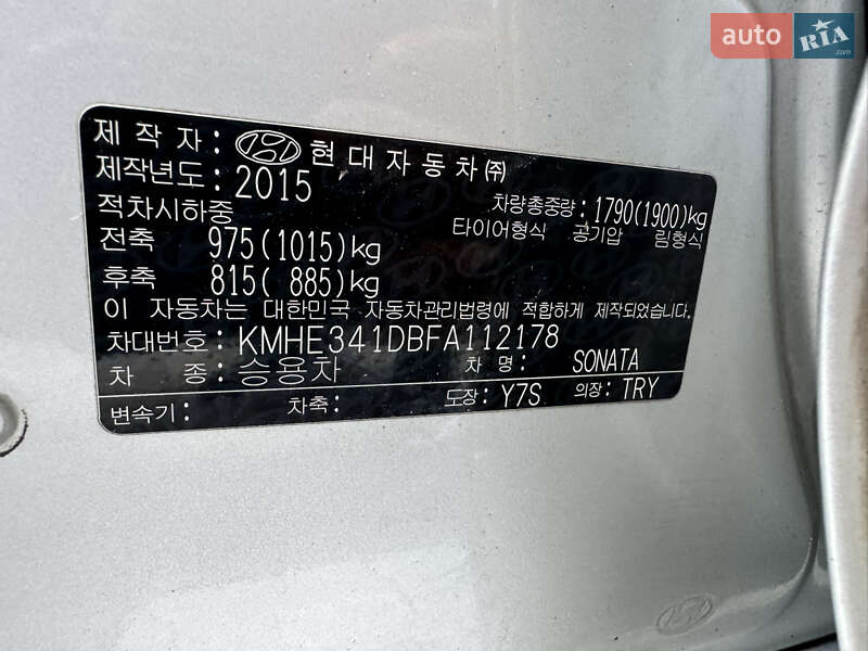 Седан Hyundai Sonata 2015 в Києві