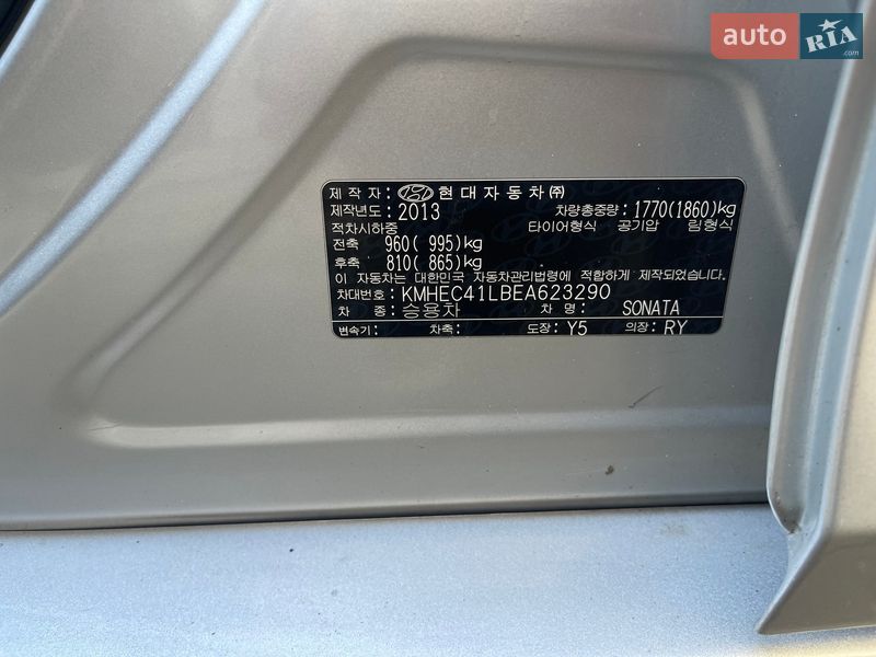 Седан Hyundai Sonata 2013 в Киеве фото 26 Седан Hyundai Sonata 2013 в Киеве