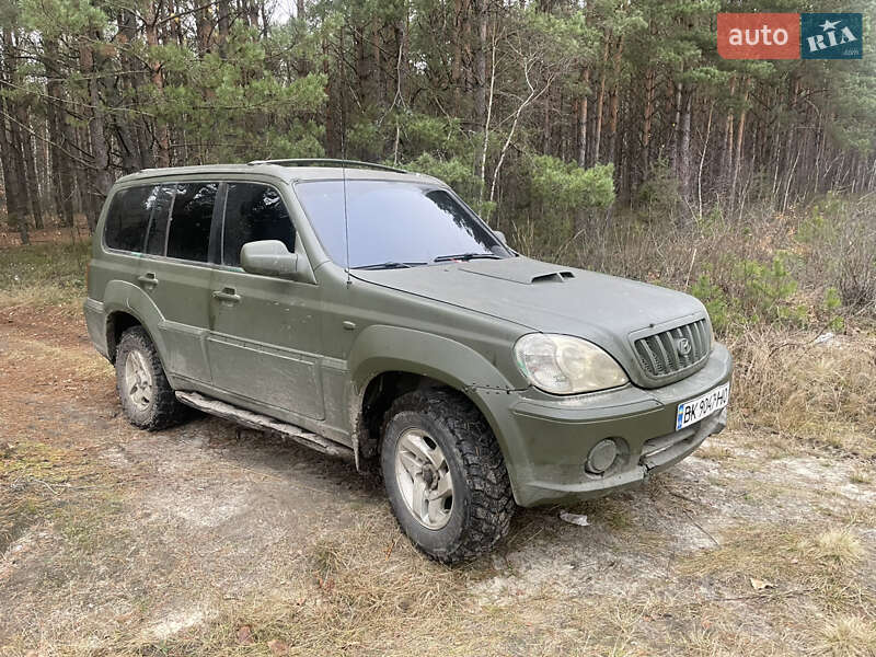 Внедорожник / Кроссовер Hyundai Terracan 2002 в Сарнах фото 2 Внедорожник / Кроссовер Hyundai Terracan 2002 в Сарнах