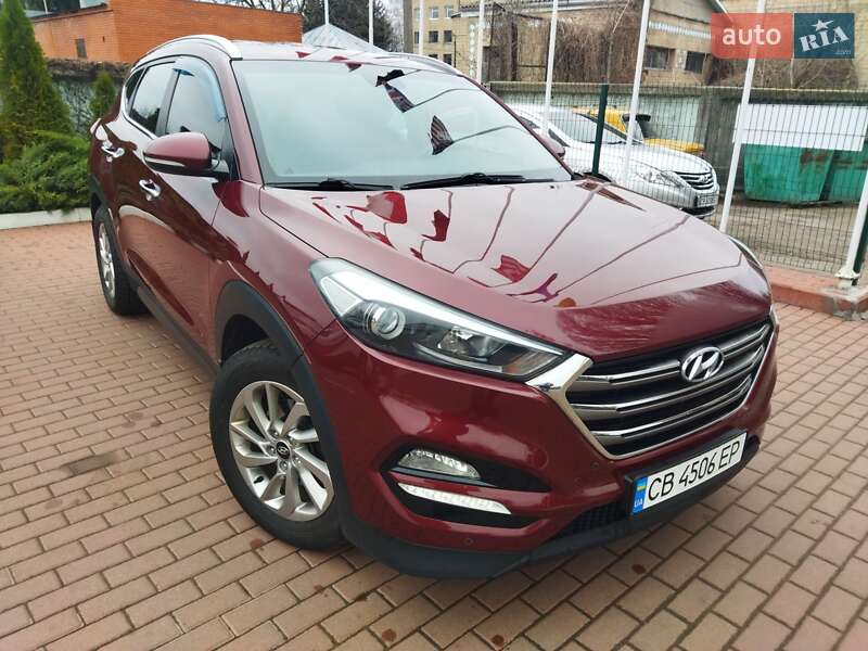 Внедорожник / Кроссовер Hyundai Tucson 2016 в Прилуках