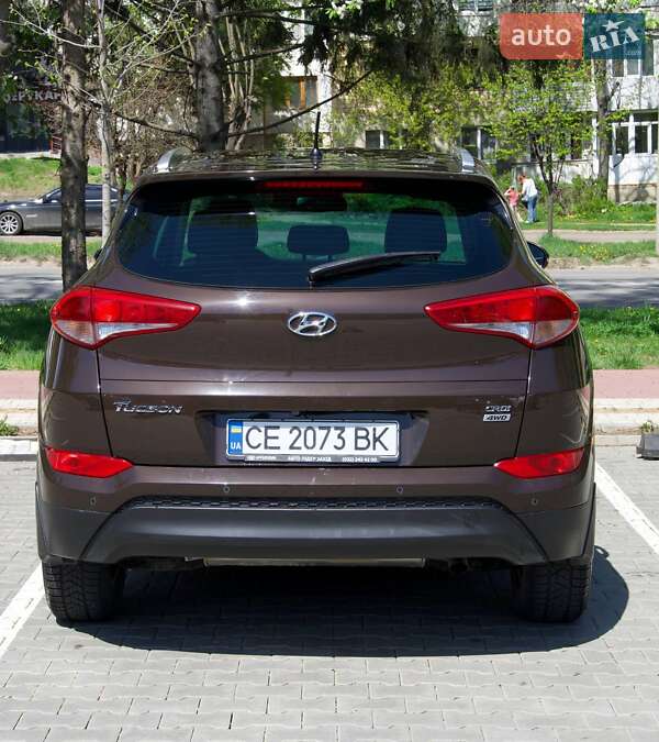 Внедорожник / Кроссовер Hyundai Tucson 2017 в Черновцах