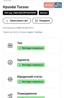 Внедорожник / Кроссовер Hyundai Tucson 2008 в 