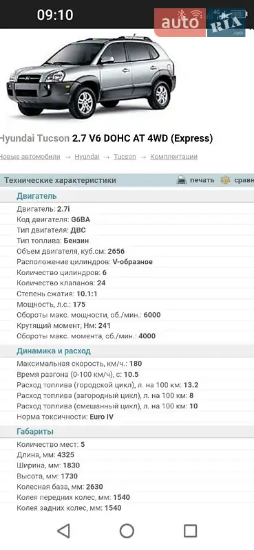 Внедорожник / Кроссовер Hyundai Tucson 2010 в Киеве документ 2 фото Внедорожник / Кроссовер Hyundai Tucson 2010 в Киеве документ