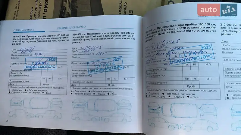 Внедорожник / Кроссовер Hyundai Tucson 2017 в Киеве документ