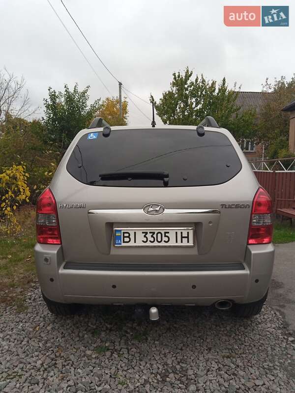 Внедорожник / Кроссовер Hyundai Tucson 2007 в Лубнах