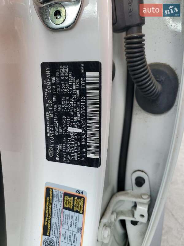 Внедорожник / Кроссовер Hyundai Tucson 2022 в Киеве