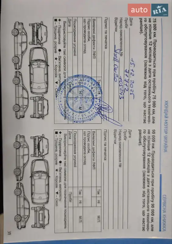 Позашляховик / Кросовер Hyundai Tucson 2021 в Києві документ