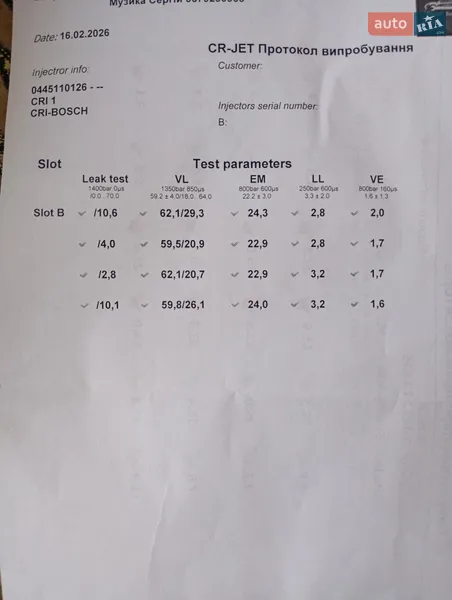 Внедорожник / Кроссовер Hyundai Tucson 2009 в Тернополе документ