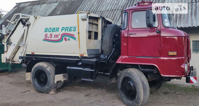 Мусоровоз IFA (ИФА) L60 1988 в Рахове