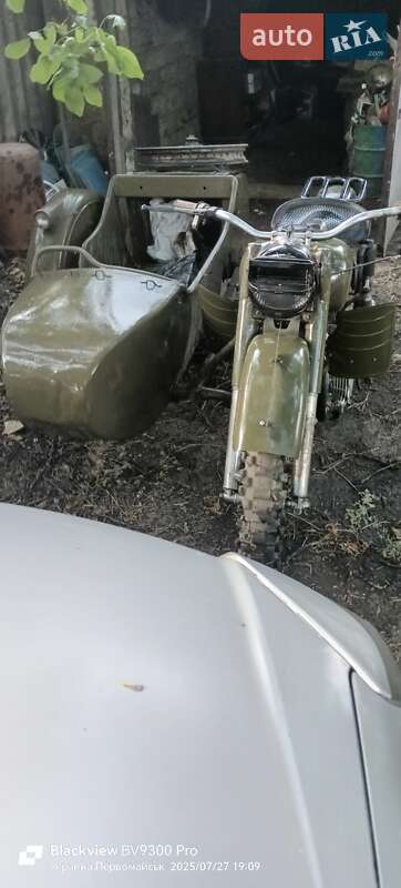 Мотоцикл с коляской ИМЗ (Урал*) М-61 1960 в Первомайске