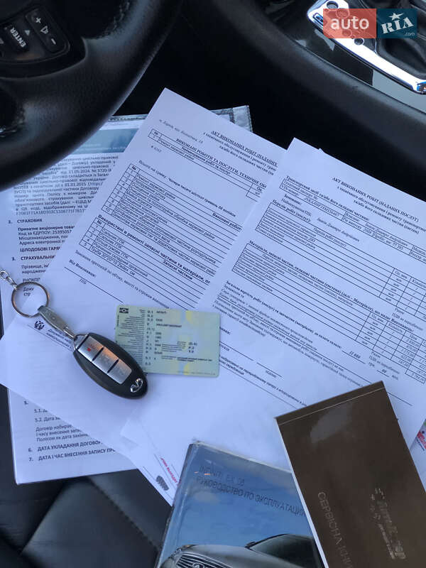 Внедорожник / Кроссовер Infiniti EX 35 2008 в Харькове