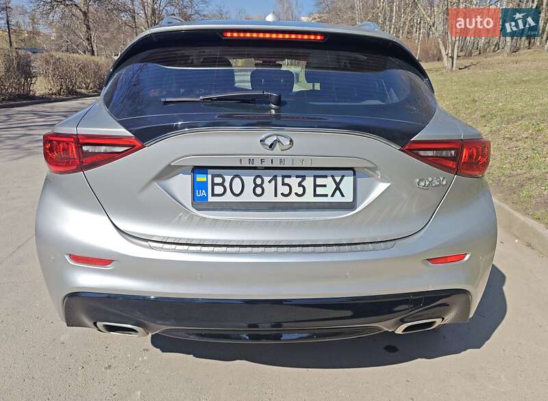 Внедорожник / Кроссовер Infiniti QX30 2017 в Тернополе