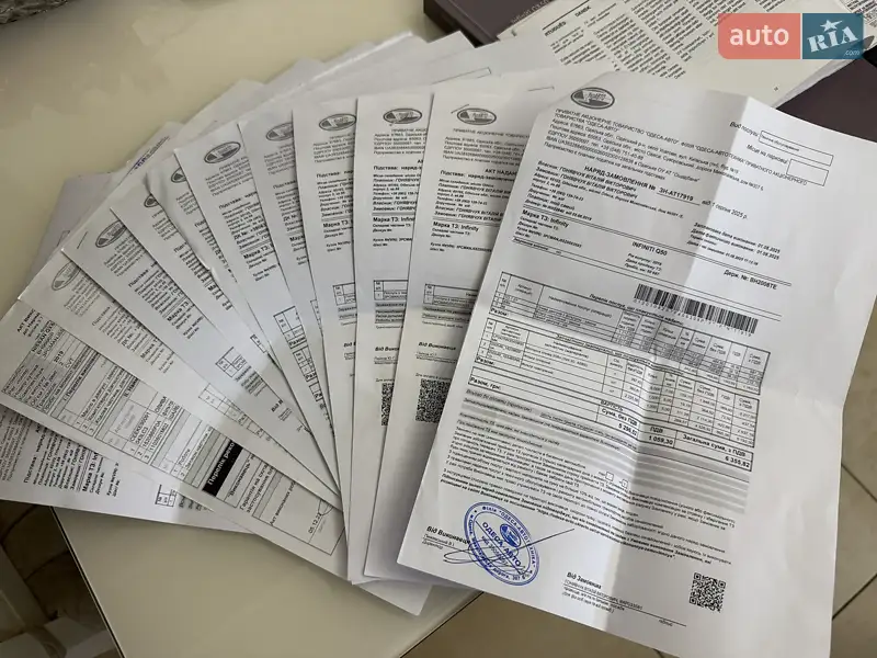 Внедорожник / Кроссовер Infiniti QX50 2019 в Киеве документ