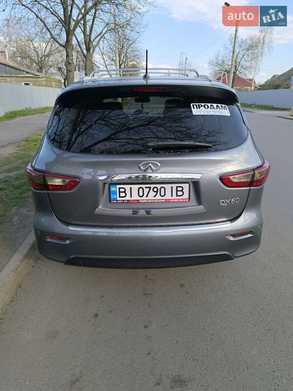 Позашляховик / Кросовер Infiniti QX60 2015 в Новомосковську