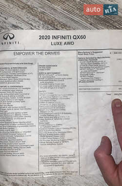 Внедорожник / Кроссовер Infiniti QX60 2019 в 