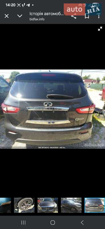 Внедорожник / Кроссовер Infiniti QX60 2014 в Львове