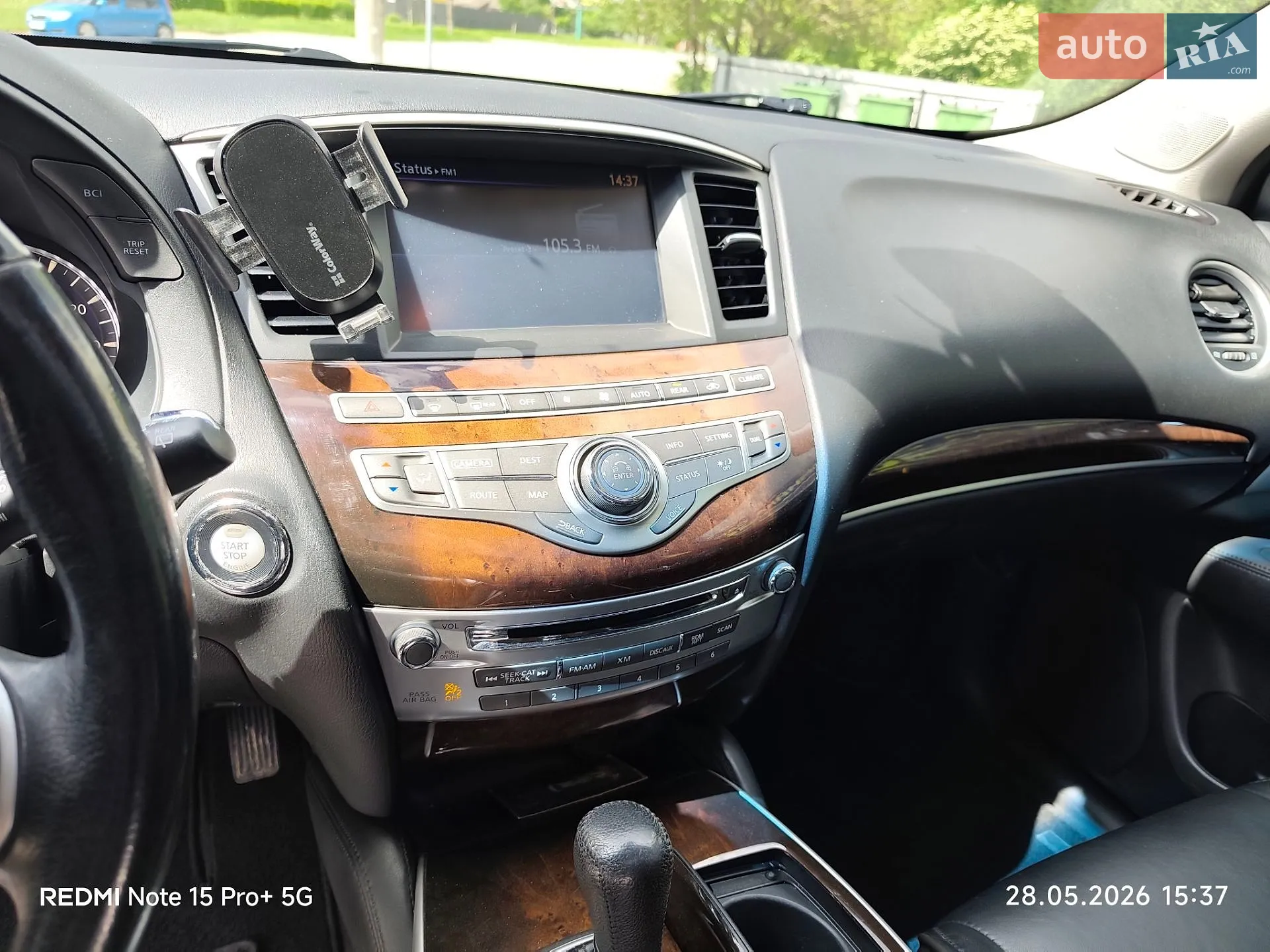 Infiniti QX60 2015 VIN 5N1AL0MM9FC527756 фото оголошення 5 з 15