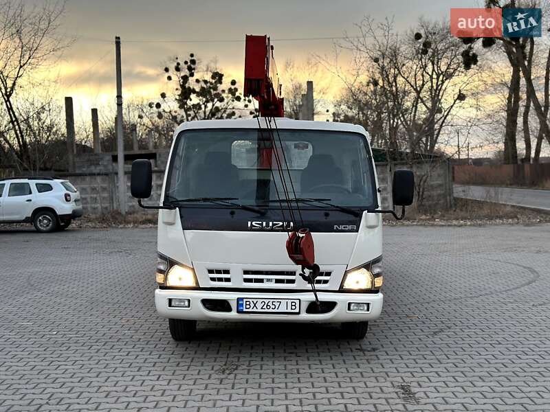 Кран-манипулятор Isuzu NQR 2008 в Хмельницком
