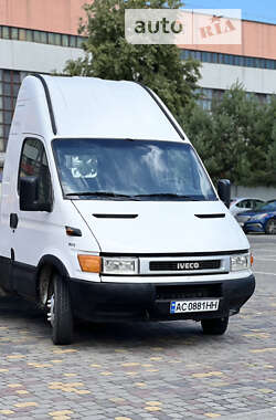 Вантажний фургон Iveco Daily груз. 2002 в Луцьку