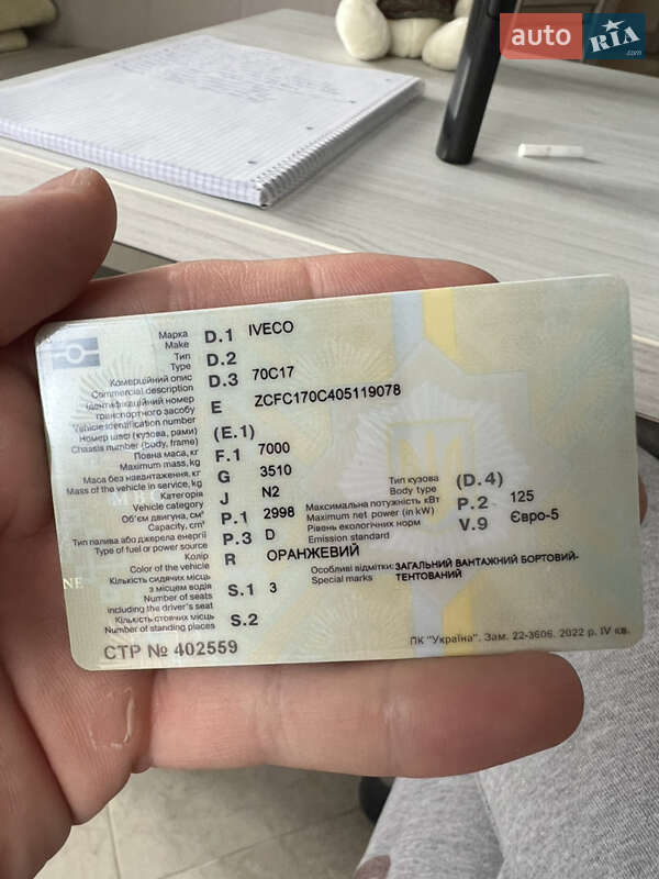 Тентованый Iveco Daily 2016 в Теребовле