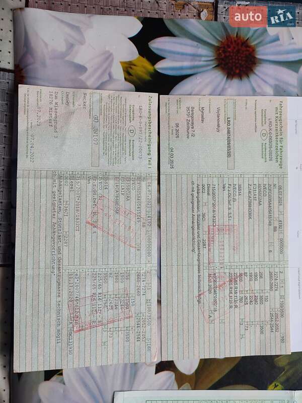 Грузовой фургон Iveco Daily 2021 в Здолбунове