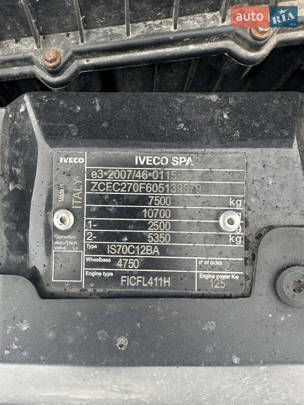 Грузовой фургон Iveco Daily 2017 в Ковеле