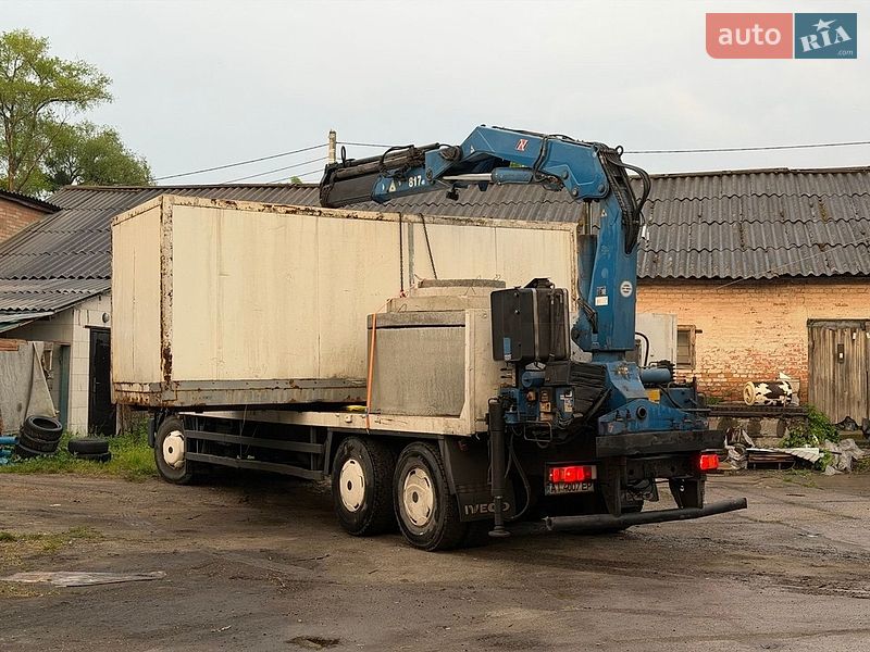 Кран-манипулятор Iveco Tector 2008 в Василькове фото Кран-манипулятор Iveco Tector 2008 в Василькове