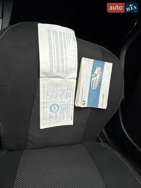 Седан JAC J5 2014 в Львові документ