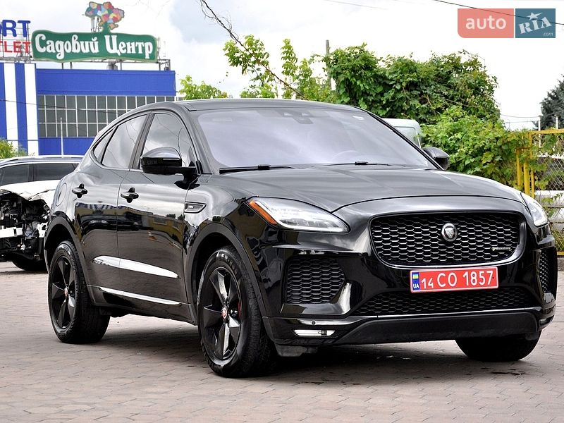 Позашляховик / Кросовер Jaguar E-Pace 2018 в Львові