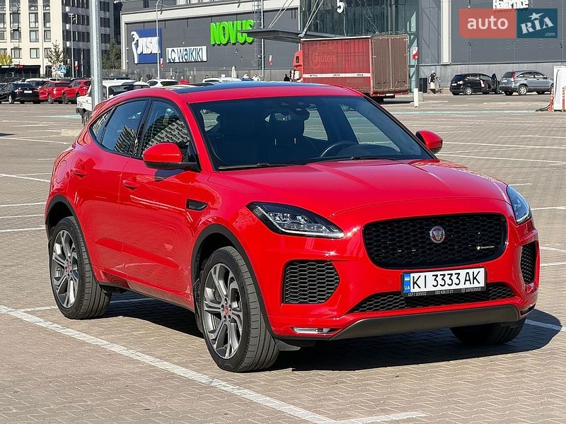 2017 Jaguar E-Pace, VIN SADFA2BN8J1Z03427:plate — фото 1 (autoria)