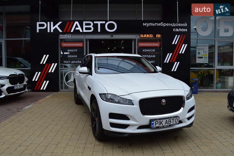 Внедорожник / Кроссовер Jaguar F-Pace 2017 в Львове