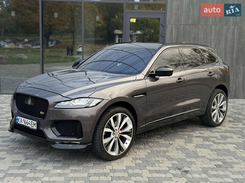 Позашляховик / Кросовер Jaguar F-Pace 2016 в Запоріжжі