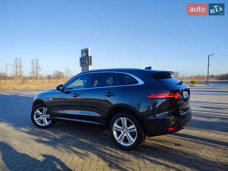 Внедорожник / Кроссовер Jaguar F-Pace 2017 в Ивано-Франковске
