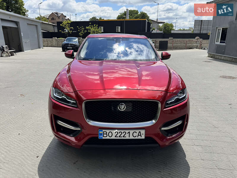 Внедорожник / Кроссовер Jaguar F-Pace 2018 в Тернополе