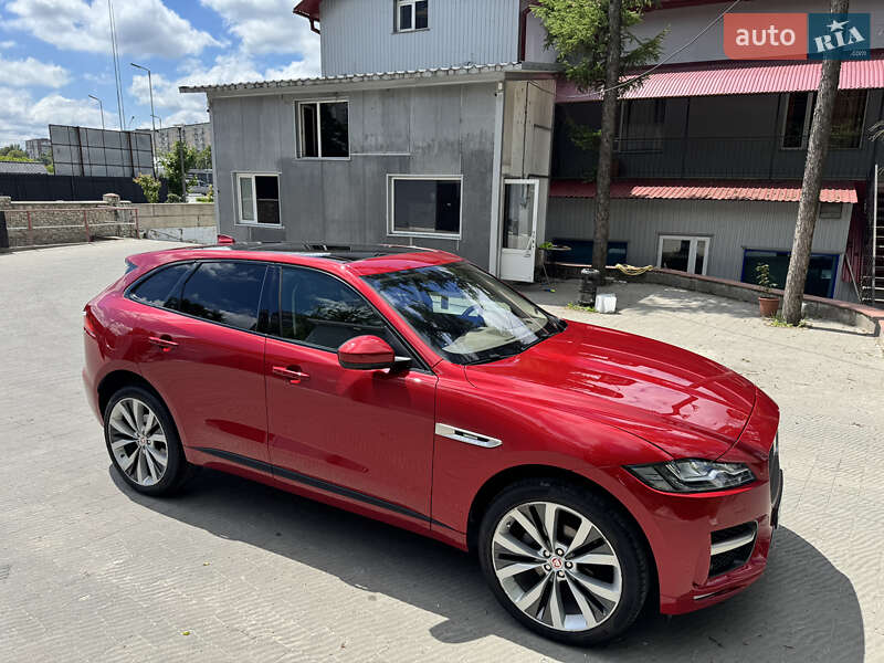 Внедорожник / Кроссовер Jaguar F-Pace 2018 в Тернополе