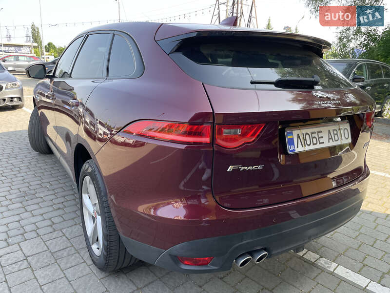 Позашляховик / Кросовер Jaguar F-Pace 2016 в Львові