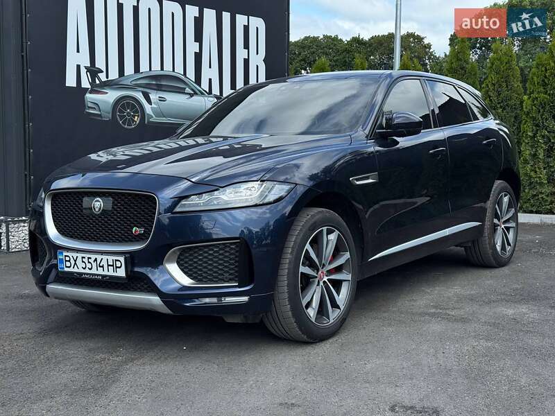 Внедорожник / Кроссовер Jaguar F-Pace 2016 в 