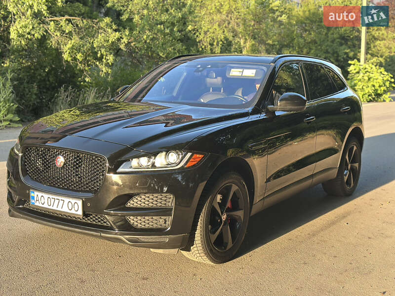 Внедорожник / Кроссовер Jaguar F-Pace 2016 в Львове
