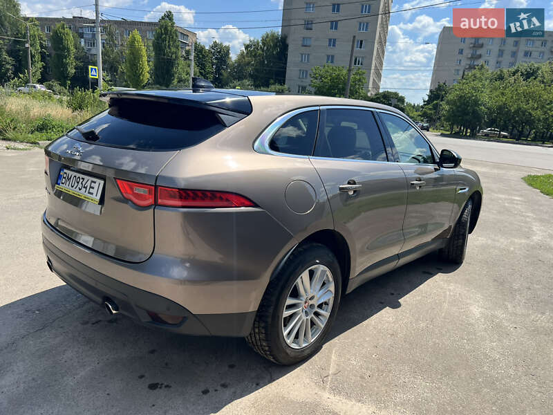Позашляховик / Кросовер Jaguar F-Pace 2016 в Сумах