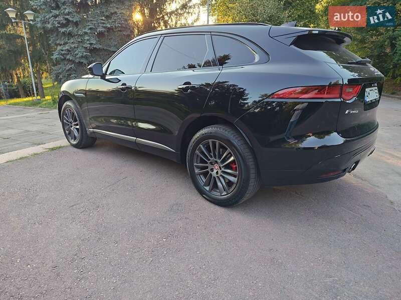 Внедорожник / Кроссовер Jaguar F-Pace 2017 в Житомире