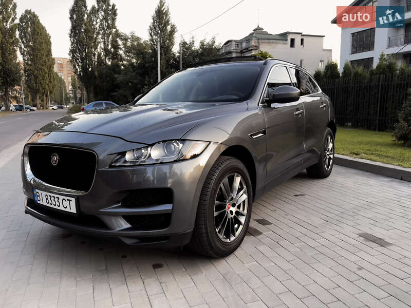 Позашляховик / Кросовер Jaguar F-Pace 2017 в Кременчуці