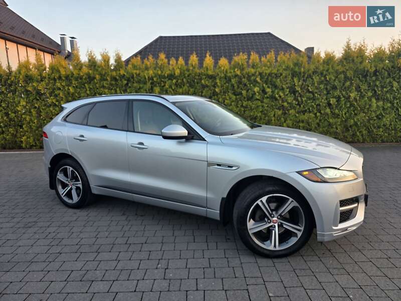 Внедорожник / Кроссовер Jaguar F-Pace 2017 в Львове