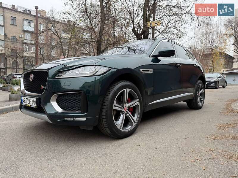 Позашляховик / Кросовер Jaguar F-Pace 2016 в Дніпрі