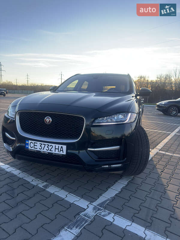 Внедорожник / Кроссовер Jaguar F-Pace 2017 в Черновцах