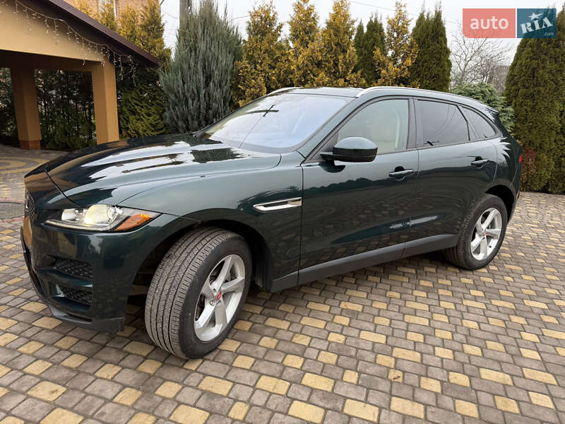 Внедорожник / Кроссовер Jaguar F-Pace 2017 в Львове