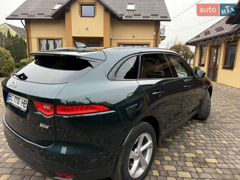Внедорожник / Кроссовер Jaguar F-Pace 2017 в Львове