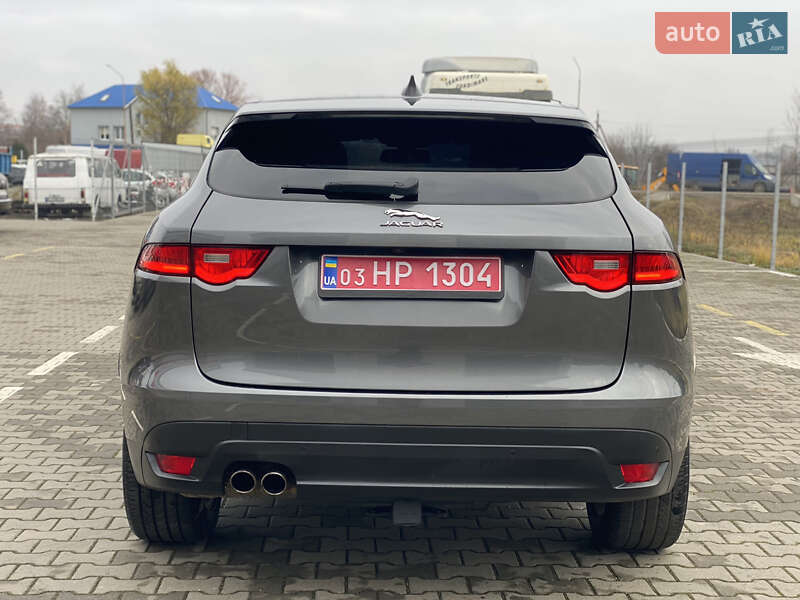 Внедорожник / Кроссовер Jaguar F-Pace 2017 в Нововолынске фото 9 Внедорожник / Кроссовер Jaguar F-Pace 2017 в Нововолынске