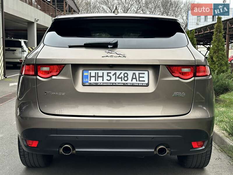 Внедорожник / Кроссовер Jaguar F-Pace 2017 в Одессе фото 18 Внедорожник / Кроссовер Jaguar F-Pace 2017 в Одессе