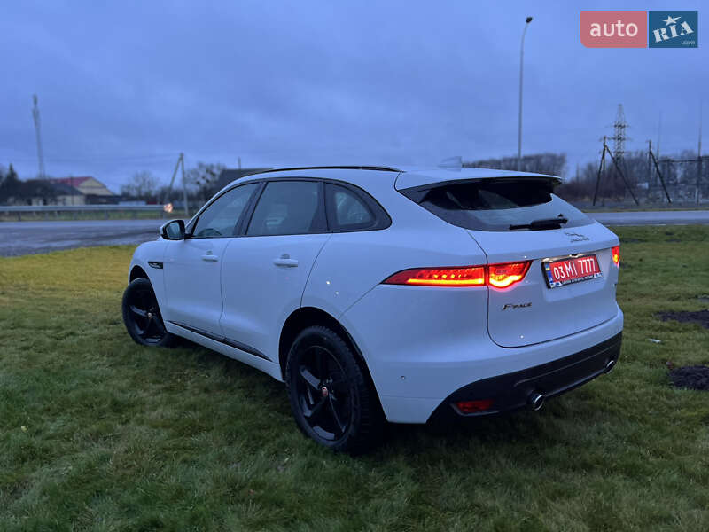 Внедорожник / Кроссовер Jaguar F-Pace 2017 в Ковеле